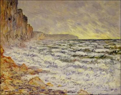 Quel peintre auquel l'impressionnisme doit son nom, a peint Fcamp au bord de la mer ?