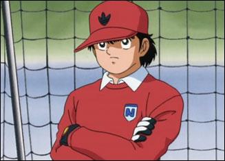 Tiré du manga  Captain Tsubasa , ce footballeur occupe le poste de gardien :