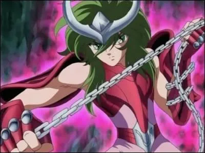 Dans le manga  Saint Seiya , ce personnage est le chevalier de bronze d'Andromde :