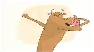 Dans quel dessin anim de 2007 tir d'une bande dessine peut-on voir cette vache ?