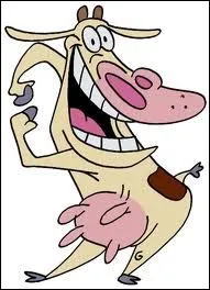 Comment s'appelle cette vache de dessins anims des annes 90, l'amie du poulet Chico ?
