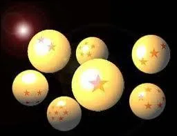 Combien d'toiles y a-t-il sur la boule de cristal que San Gohan a sur son chapeau ?