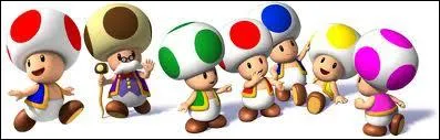 Comment s'appellent les petits champignons dans Mario ?