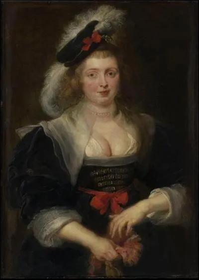 Qui a reprsent  Hlne Fourment enfilant un gant  ?