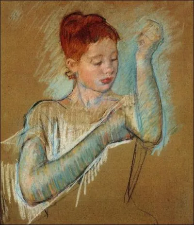 Qui a peint  Les gants longs  ?