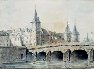 En 1389, Isabeau de Bavire passa sur le pont au Change afin de se rendre  Notre-Dame. Que se passa-t-il lors de sa traverse du pont ?