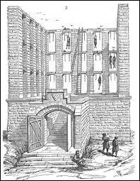 Rue de la Grange-aux-Belles tait situ le gibet royal de Montfaucon. Des poutres taient disposes horizontalement. Quel titre de noblesse avait droit  8 poutres ?