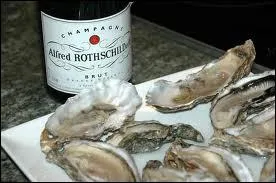 Les hutres au champagne se dgustent chaudes :