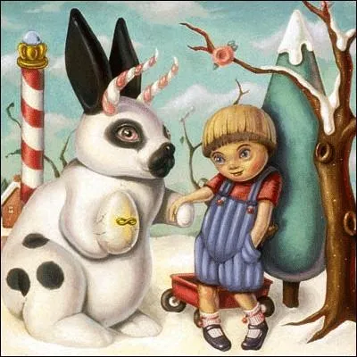 Cette peinture est du style significatif de l'artiste... ?