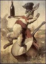 Voici l'enseigne du fameux cabaret parisien de la butte Montmartre, dit  Le lapin agile  (c'est une copie car l'originale a t vole). Qui en est l'auteur ?