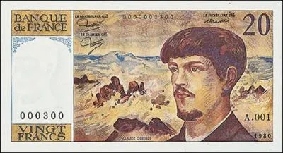Cet homme est connu sur ce billet de 20 francs. Quel est son nom ?