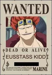 De combien est la prime de Eustass Kidd ?