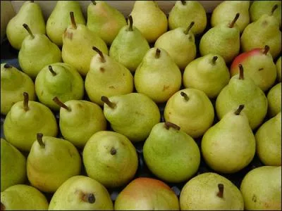 Lequel de ces pays produit le plus de poires ?
