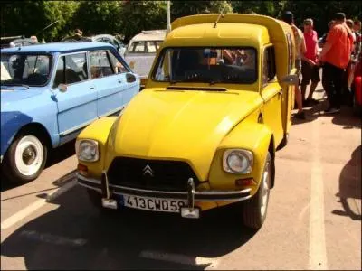 Comment se nomme cet utilitaire lanc par Citron en 1978 bas sur la Dyane ?