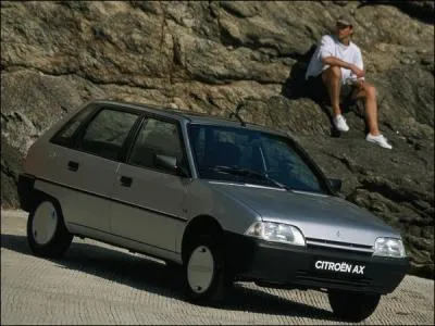 Quelle affirmation  propos de la Citron AX lance en 1986 est fausse ?