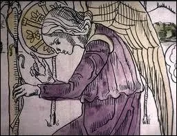 L'Annonciation, 1896 - par un peintre  cloisonniste  qui a aussi fait partie de l'Ecole de Pont-Aven.