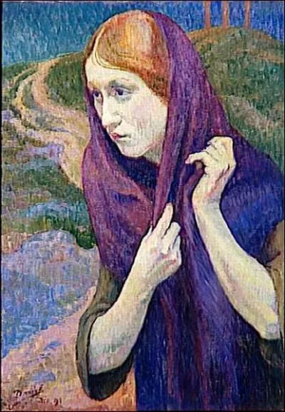 La Madeleine - par un peintre franais post-impressionniste (1856 - 1929), ami de Gauguin qui fut aussi son biographe et le premier collectionneur de ses oeuvres.