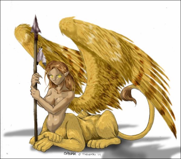 Résultat de recherche d'images pour "sphinx mythologie"