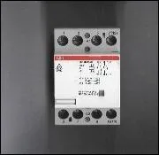 Comment sont repérées les bornes de la bobine d'un contacteur ?