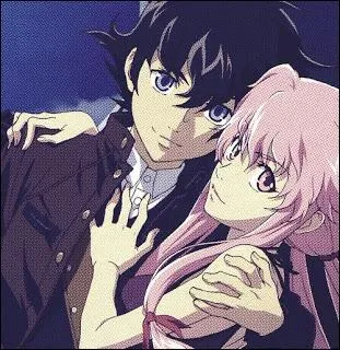 Dans  Mirai Nikki  qui est ce couple ?