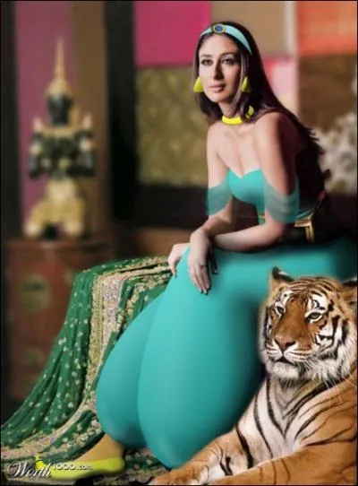 C'est une princesse des Mille et une nuits !