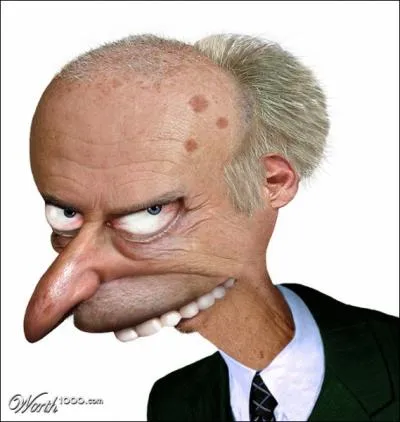 Dans  Les Simpson , quel est le prnom de Monsieur Burns ?