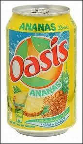 Compltez ce slogan : Oasis, des fruits, de l'eau de source :