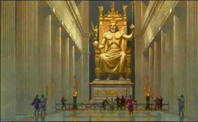Enfin, quel est le nom de cette statue reprsentant Zeus ?