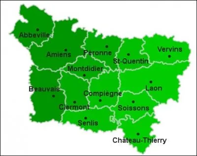 Dans quelle rgion se trouve, le dpartement de l'Aisne ?