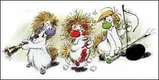 Ces personnages crs par Franquin ont t adapts  la tlvision, mais comment s'appellent ces drles de btes ?