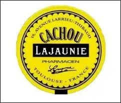 C'est en 1880 qu'un pharmacien de Toulouse a invent le cachou ?