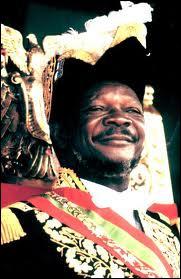 Autoproclam Empereur, je dirige la Centrafrique entre 1976 et 1979.