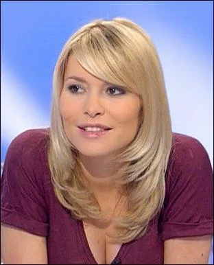 Sur cette photo est reprsente Flavie Flament :