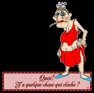 Quand on dit d'une personne qu'elle est cloche, cela signifie qu'elle...