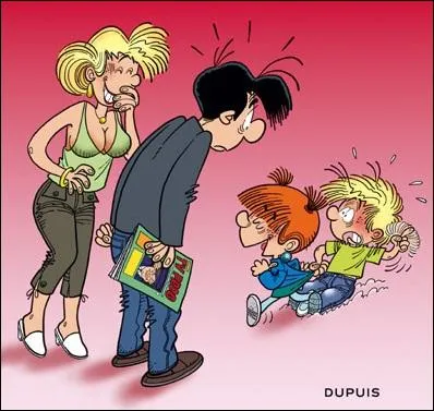  quelle srie de BD s'apparente cette photo ?