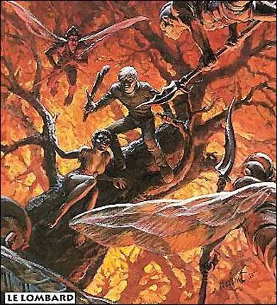  quelle srie de BD s'apparente cette photo ?