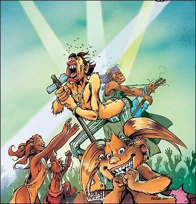  quelle srie de BD s'apparente cette photo ?