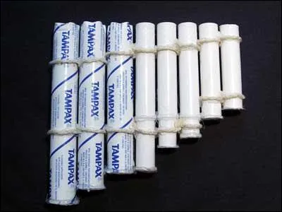 Et comme rien ne se perd, voici une flte de Pan compose de...