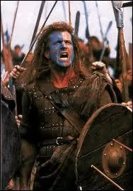 Dans quel film Mel Gibson incarne-t-il William Wallace ?