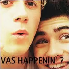 Qui dit souvent :  Vas happenin   ?