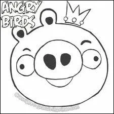 Quelle est la couleur de ce cochon ?