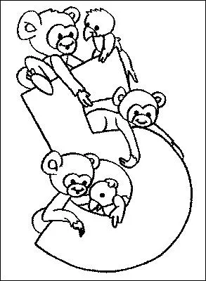 Et quelle est celle du chiffre   5   ?