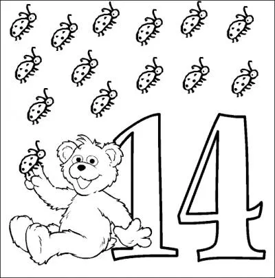 Quelle est la traduction exacte du nombre   14   ?