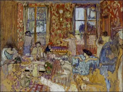 Qui a peint Le petit djeuner au pavillon ?