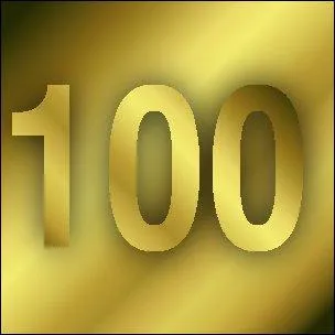 Pour terminer, comment traduire le nombre   100   ?