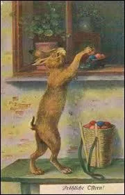 En Allemagne, on attend  Osterhase  :