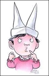 Pourquoi les élèves mettaient-ils un bonnet d"âne ?
Cette humiliation remonte à l'époque où ---------- cherchait à ridiculiser ------------.