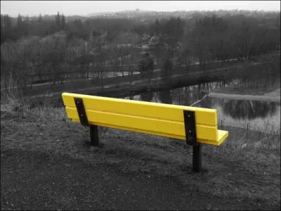 Pourquoi ce banc a-t-il l'air si diffrent des autres ?