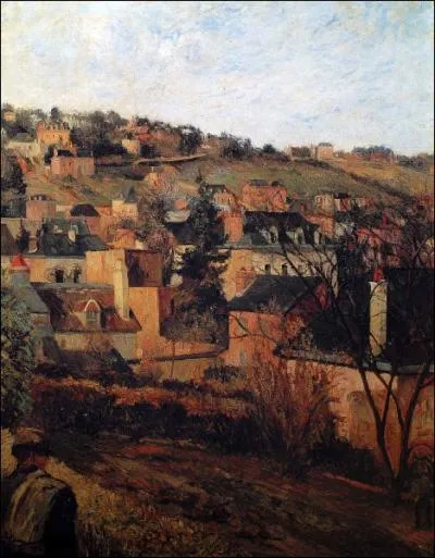 Rouen, les toits bleus, 1884