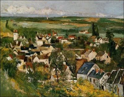 Vue panoramique d'Auvers-sur-Oise
